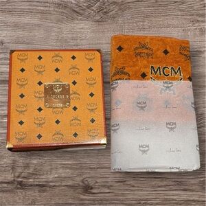 MCM Embroidered Face Towel